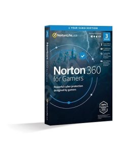 Norton 360 for Gamers 50GB 1 felhasználó 3 eszközre