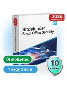 Bitdefender Small Business Security 10 eszközre, 2 évre