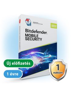 Bitdefender Mobile Security for Android 1 eszközre, 1 évre